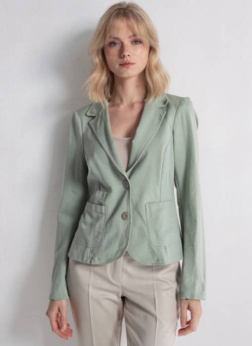 Jachete casual guler de bluză verde deschis LACOMY femme
