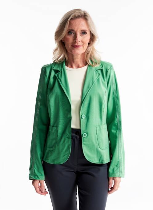 Jachete casual croială cambrată verde LACOMY femme
