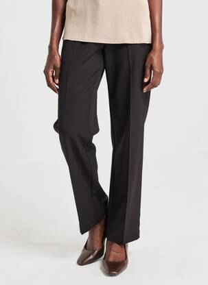 Pantalon drept elasticitate mărime normală negru SUZA femeie