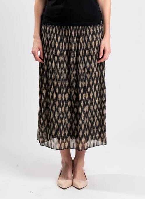 Fustă midi croială dreaptă negru GARCIA femme