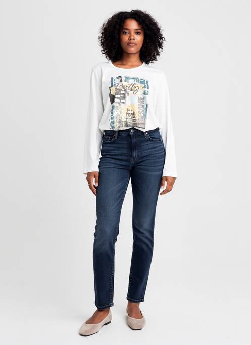 Tricou mâneci lungi mâneci lungi alb SUZA femme