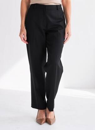 Pantalon drept elasticitate mărime normală negru GERRY WEBER femeie