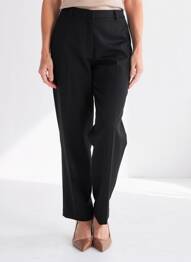 Pantalon drept elasticitate mărime normală negru GERRY WEBER femeie