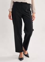 Pantalon drept elasticitate mărime normală negru GERRY WEBER femeie