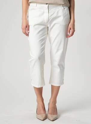 Pantalon 7/8 elasticitate mărime normală alb GERRY WEBER femeie