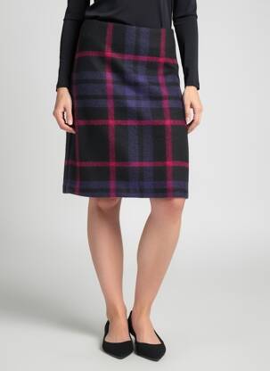 Fustă midi croială dreaptă violet GERRY WEBER femeie