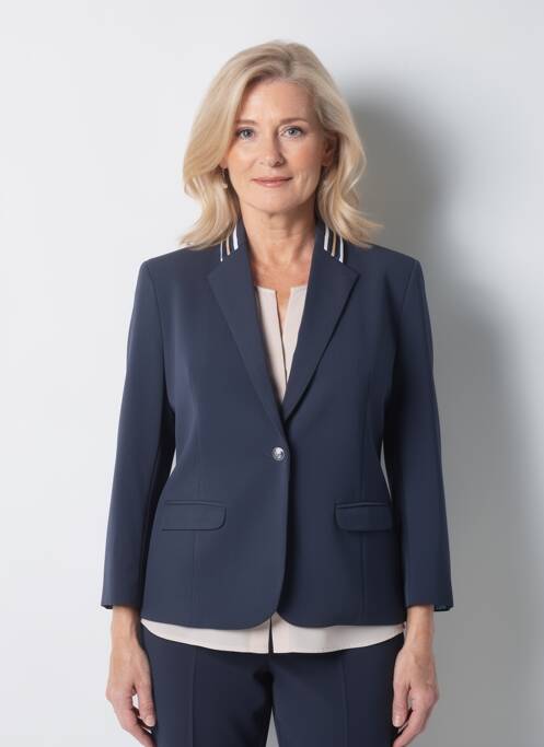 Sacou buzunare albastru JUMFIL femme