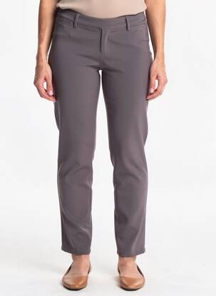 Pantalon slim buzunare gri CHRISTIAN MARRY femme