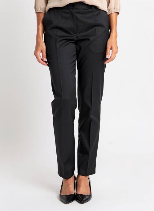 Pantalon slim buzunare talie înaltă negru JUMFIL femme