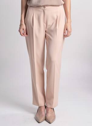 Pantalon drept elasticitate mărime normală roz JUMFIL femeie