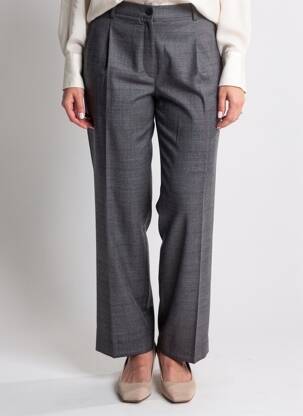 Pantalon drept elasticitate mărime normală gri JUMFIL femeie