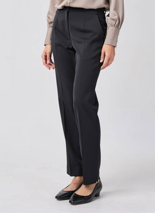 Pantalon slim elasticitate mărime normală negru GUY DUBOUIS femme