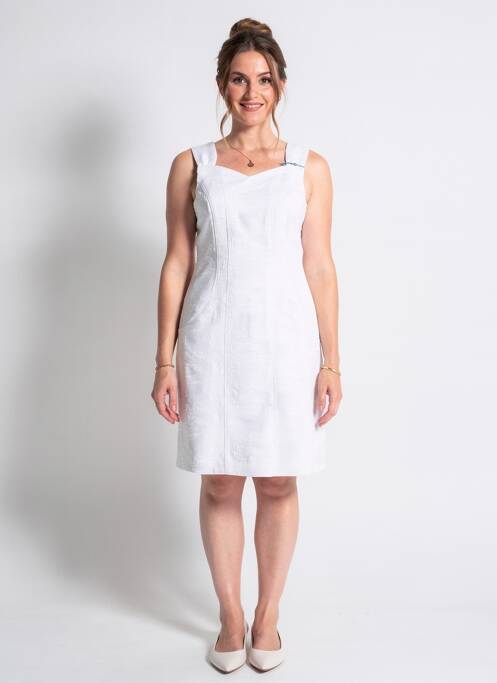 Rochie midi fără mâneci fără mâneci gri QUATTRO femme