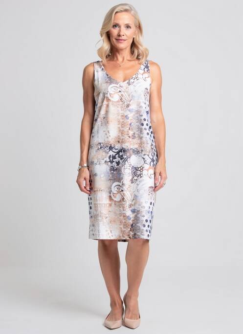 Rochie midi fără mâneci fără mâneci albastru QUATTRO femme