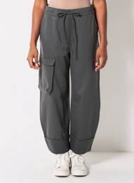 Pantalon cargo buzunare gri KEDZIOREK femeie