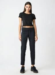 Jegging talie elastică albastru SPORTALM femeie