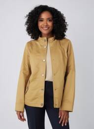 Jachete casual buzunare bej 7 SEASONS femme
