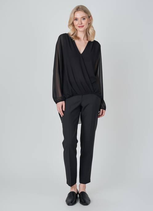 Tunică mâneci lungi mâneci lungi negru QUATTRO femme