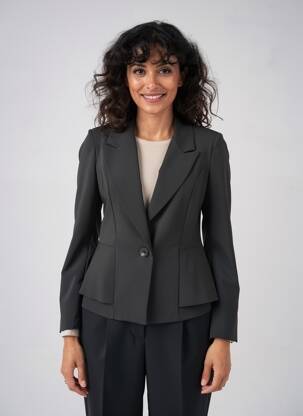Sacou buzunare negru QUATTRO femeie