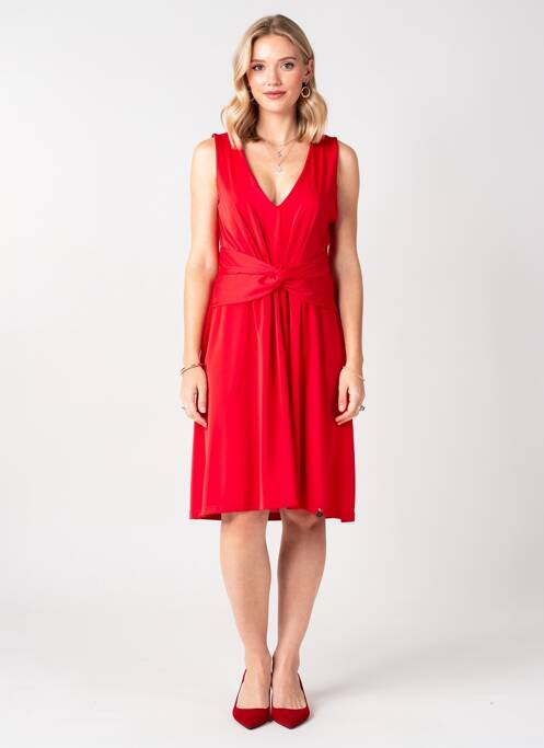 Rochie midi fără mâneci fără mâneci roșu LOLITAS&L femme