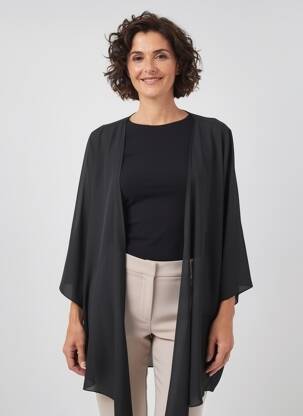 Jachete casual mâneci lungi negru DIAMBRE femeie