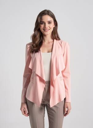 Jachete casual croială cambrată roz BETTY BARCLAY femeie