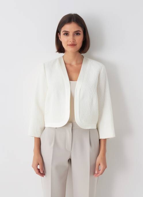 Jachete casual croială dreaptă alb GREGORY PAT femme