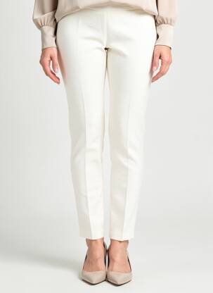 Pantalon slim mărime normală mărime normală bej QUATTRO femeie