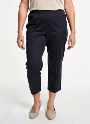 Pantalon 7/8 elasticitate mărime normală albastru QUATTRO femeie