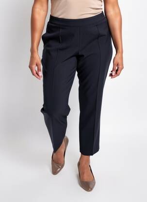 Pantalon 7/8 subțire negru QUATTRO femeie
