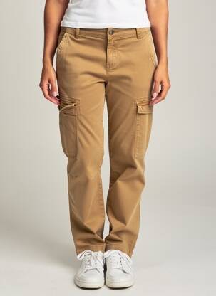 Pantalon cargo subțire mărime normală maro CO.J (CUP OF JOE) femeie