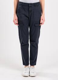 Pantalon cargo subțire mărime normală albastru CO.J (CUP OF JOE) femme