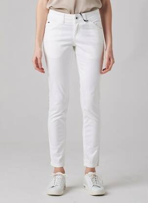 Pantalon slim talie joasă talie joasă alb TOMMY HILFIGER femeie