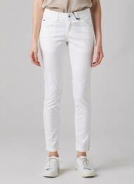 Pantalon slim talie joasă talie joasă alb TOMMY HILFIGER femme