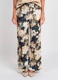 Pantalon larg buzunare mărime normală negru RHUM RAISIN femeie