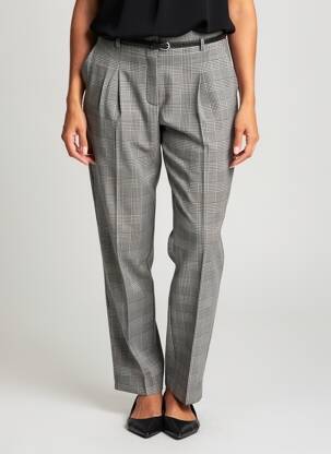 Pantalon drept buzunare negru FRACOMINA femeie