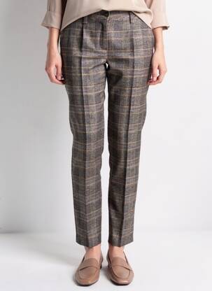 Pantalon slim buzunare gri CAMBIO femme
