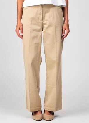 Pantalon drept elasticitate mărime normală bej MAYJUNE femeie