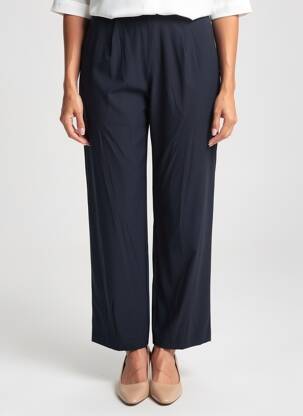 Pantalon drept elasticitate mărime normală albastru RAFFAELLO ROSSI femeie