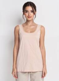 Maiou croială cambrată fără mâneci roz VERO MODA femme