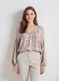Bluză mâneci lungi mâneci lungi bej I.CODE (By IKKS) femme