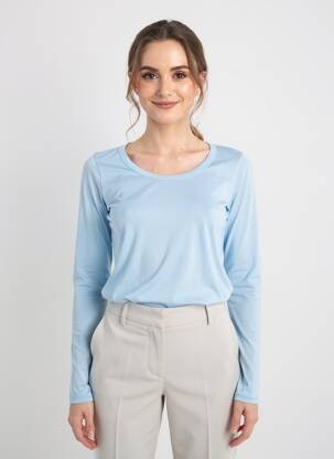 Tricou mâneci lungi mâneci lungi albastru PAKO LITTO femeie