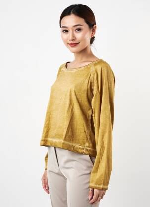 Tricou mâneci lungi mâneci lungi bej PAKO LITTO femeie