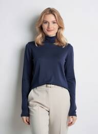 Maletă croială ajustată mâneci lungi albastru TOMMY HILFIGER femme