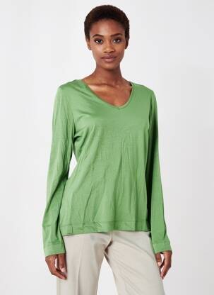 Tricou mâneci lungi mâneci lungi verde ZILCH femeie
