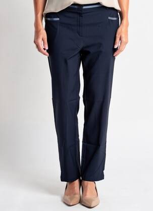 Pantalon drept elasticitate mărime normală albastru TELMAIL femeie