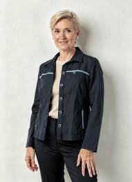 Jachete casual buzunare albastru TELMAIL femme