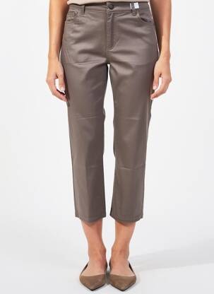 Pantalon 7/8 elasticitate mărime normală gri DIANE LAURY femeie