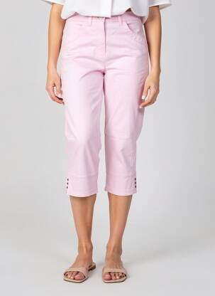 Pantalon trei sferturi elasticitate mărime normală roz TONI femeie