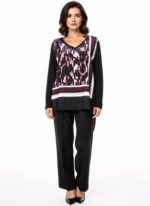 Tricou mâneci lungi mâneci lungi negru ESCORPION femeie